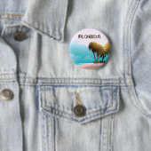 Badge Rond 5 Cm La Floride (En situation)