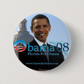 Badge Rond 5 Cm La Floride pour le bouton d'Obama