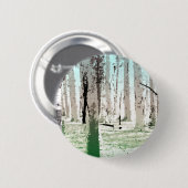 Badge Rond 5 Cm La forêt de Birch (Devant & derrière)