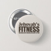 Badge Rond 5 Cm La forme physique de Jéhovah (Devant & derrière)