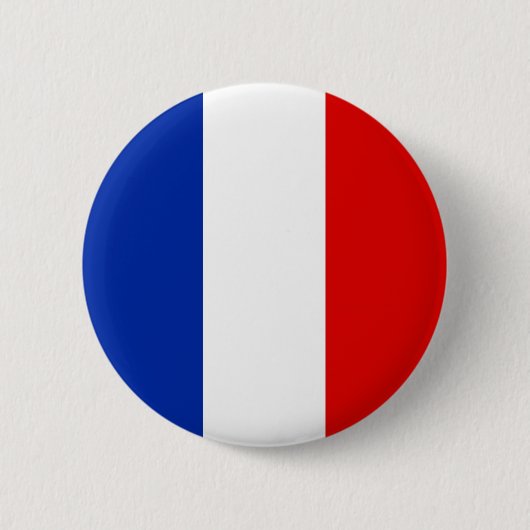 Badge Rond 5 Cm La France, France (Devant)