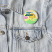 Badge Rond 5 Cm La fusée de serveuse Eggs des ventes de petit (En situation)
