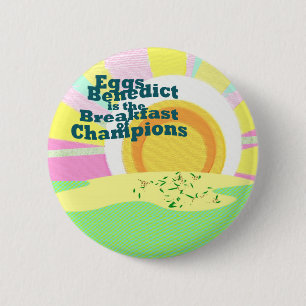Badge Rond 5 Cm La fusée de serveuse Eggs des ventes de petit