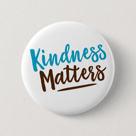 Badge Rond 5 Cm La Gentillesse Compte. (Devant)