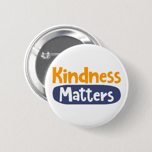 Badge Rond 5 Cm La Gentillesse Compte. (Devant & derrière)