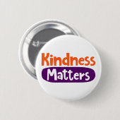 Badge Rond 5 Cm La Gentillesse Compte. (Devant & derrière)