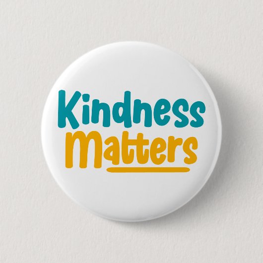 Badge Rond 5 Cm La Gentillesse Compte. Bouton (Devant)