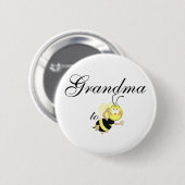 Badge Rond 5 Cm La grand-maman 2 soit (Devant & derrière)