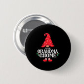 Badge Rond 5 Cm La grand-mère Gnome Funny Family Matching Group Ch (Devant & derrière)
