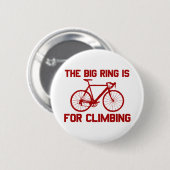 Badge Rond 5 Cm La Grande Bague Est Pour L'Escalade (Devant & derrière)
