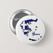 Badge Rond 5 Cm La Grèce fraîche (Devant & derrière)