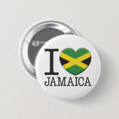 Badge Rond 5 Cm La Jamaïque (Devant & derrière)