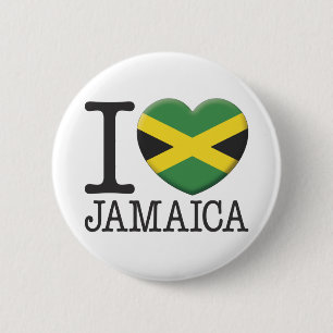 Badge Rond 5 Cm La Jamaïque