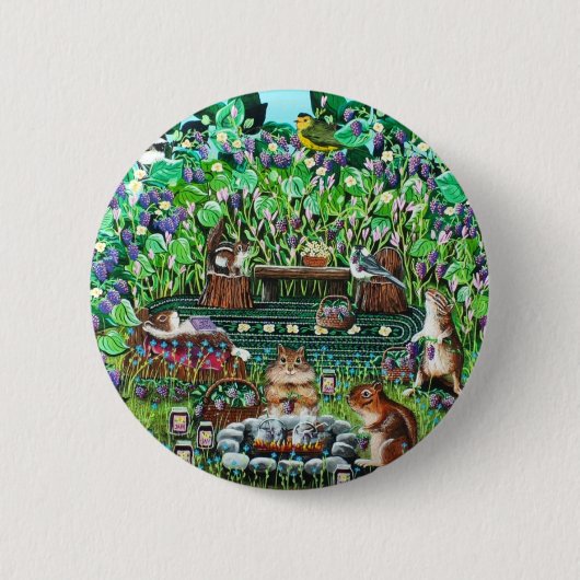 Badge Rond 5 Cm La joie de Jam (Devant)