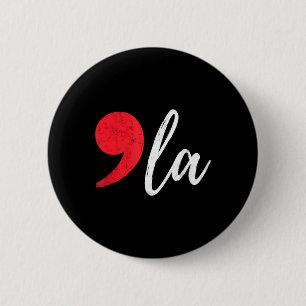 Badge Rond 5 Cm + La Kamala Harris Pour Le Président Élection 2024