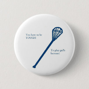 Badge Rond 5 Cm La lacrosse des filles