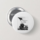 Badge Rond 5 Cm La liberté n'est pas libre (Devant & derrière)