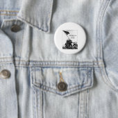 Badge Rond 5 Cm La liberté n'est pas libre (En situation)