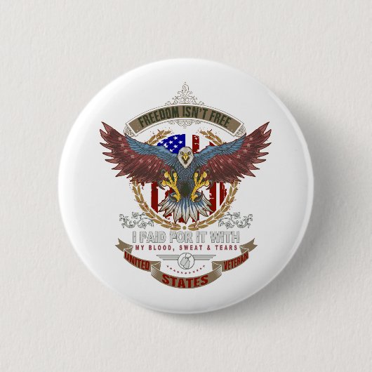 Badge Rond 5 Cm La liberté n'est pas libre (Devant)