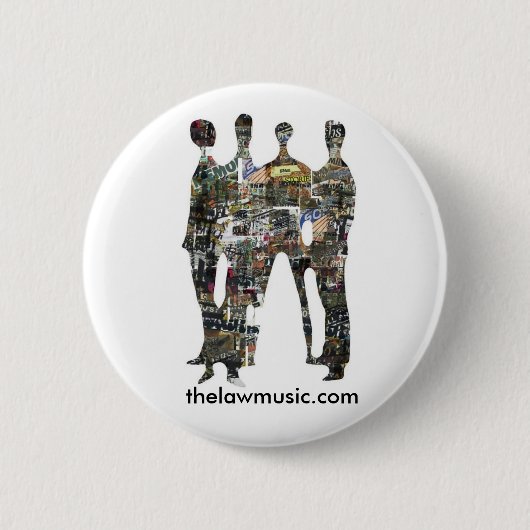 Badge Rond 5 Cm La loi - silhouette - insigne (Devant)