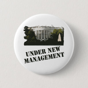 Badge Rond 5 Cm La Maison Blanche : Sous la nouvelle gestion
