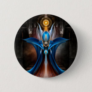 Badge Rond 5 Cm La Majesté D'Arsencia