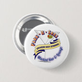 Badge Rond 5 Cm La maladie de Parkinson n'est pas fatiguée (Devant & derrière)