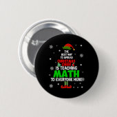 Badge Rond 5 Cm La Meilleure Façon De Diffuser La Fête De Noël Est (Devant & derrière)
