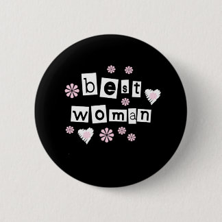 Badge Rond 5 Cm La meilleure femme