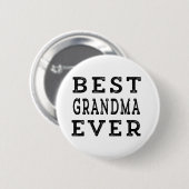 Badge Rond 5 Cm La meilleure grand-maman jamais (Devant & derrière)