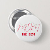 Badge Rond 5 Cm La meilleure maman (Devant & derrière)
