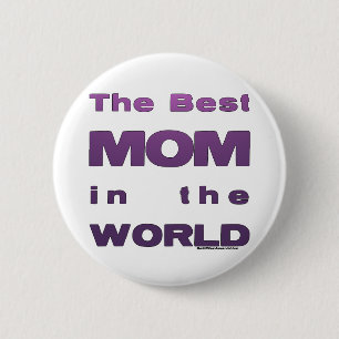 Badge Rond 5 Cm La meilleure maman au monde