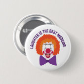 Badge Rond 5 Cm La meilleure médecine (Devant & derrière)