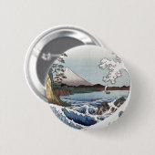 Badge Rond 5 Cm La mer outre du bouton de Satta (Devant & derrière)