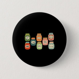 Badge Rond 5 Cm La microbiologie est mon jam professeur de science