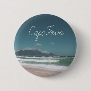 Badge Rond 5 Cm La montagne de la Table du Cap