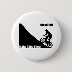 Badge Rond 5 Cm La Montée Est Mon Heureuse Heure