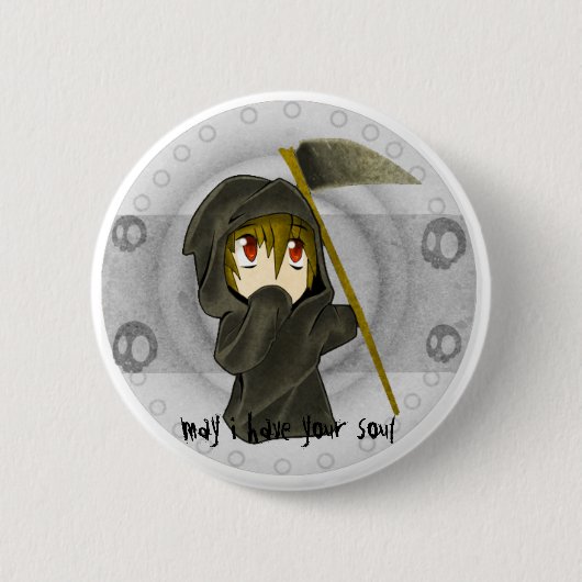 Badge Rond 5 Cm la mort (Devant)