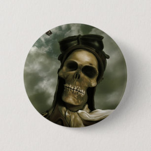 Badge Rond 5 Cm La mort du bouton de cieux