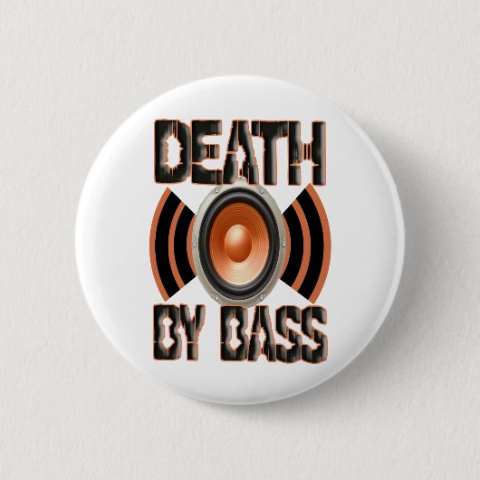 Badge Rond 5 Cm La MORT par la BASSE (Devant)