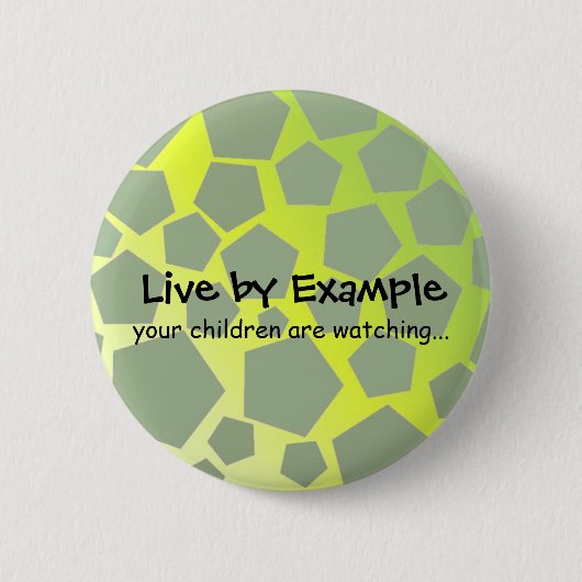 Badge Rond 5 Cm La Motivation En Est Un Exemple (Devant)