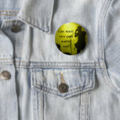 Badge Rond 5 Cm La musique économise (En situation)