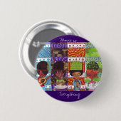 Badge Rond 5 Cm La musique est tout (Devant & derrière)