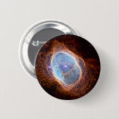 Badge Rond 5 Cm La Nebula de l'Anneau du Sud (Devant & derrière)
