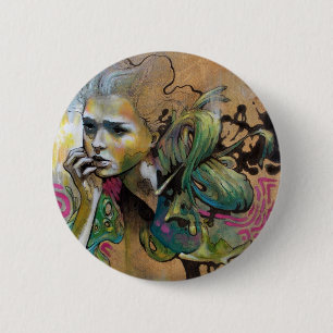 Badge Rond 5 Cm La NEMA réfléchit sur des événements particuli