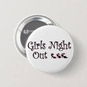 Badge Rond 5 Cm La nuit de filles se boutonnent (Devant & derrière)