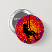 BADGE ROND 5 CM LÀ OÙ LES ÂMES S'ÉLÈVENT (Devant & derrière)