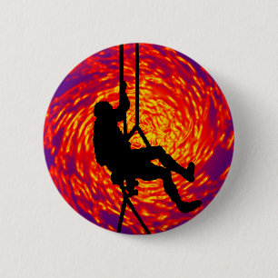 BADGE ROND 5 CM LÀ OÙ LES ÂMES S'ÉLÈVENT