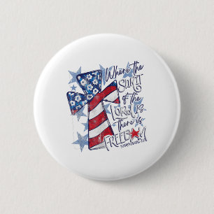 Badge Rond 5 Cm Là Où L'Esprit Du Seigneur Est Il Y A La Liberté 4