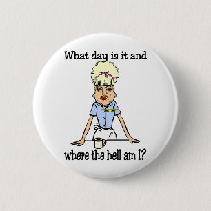 Badge Rond 5 Cm là où suis je